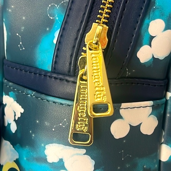 Disney Loungefly Cloud and Moon Backpack NWT - Picture 6 of 12